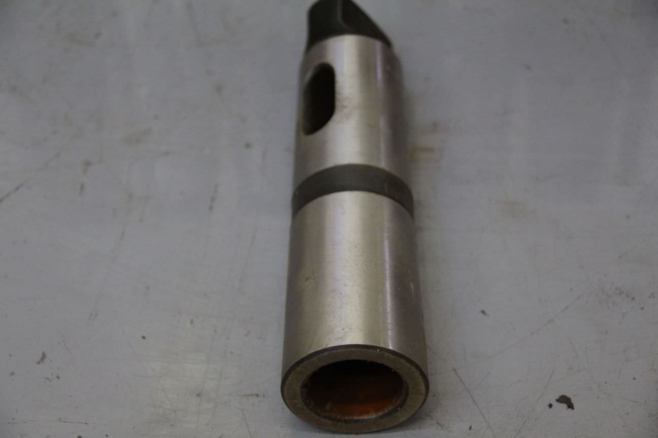 Morsekegel-Hülse MT2-B16 – 0,7" Durchmesser, Silber, Für Bohrmaschinen & Drehmaschinen