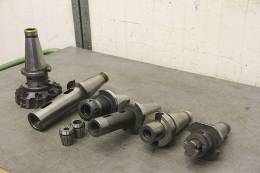 Milling mounts 6 pieces from unknown - SK50 different versions