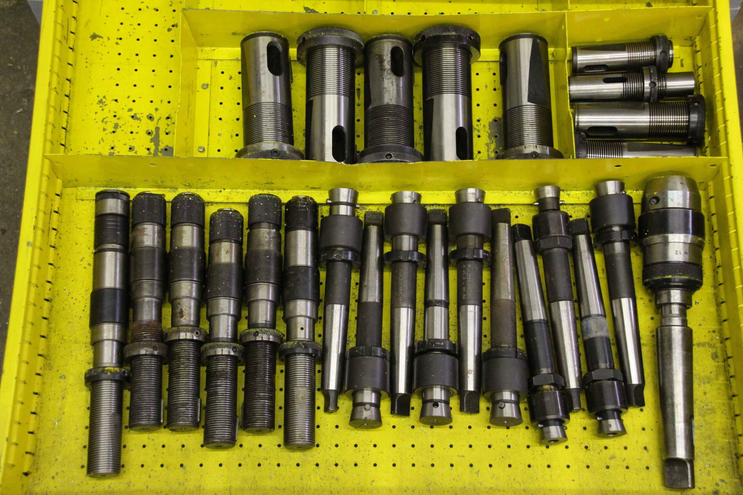 Schubladenschrank mit Bohrwerkzeug von Biltz Dihart - MK2 MK3 MK4 – Bild 11