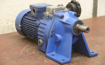 Alternative view of regelbarer Getriebemotor 0,37 kW 40 - 200 U/min von Motovario EM - TKR / 5   MA 71 b4