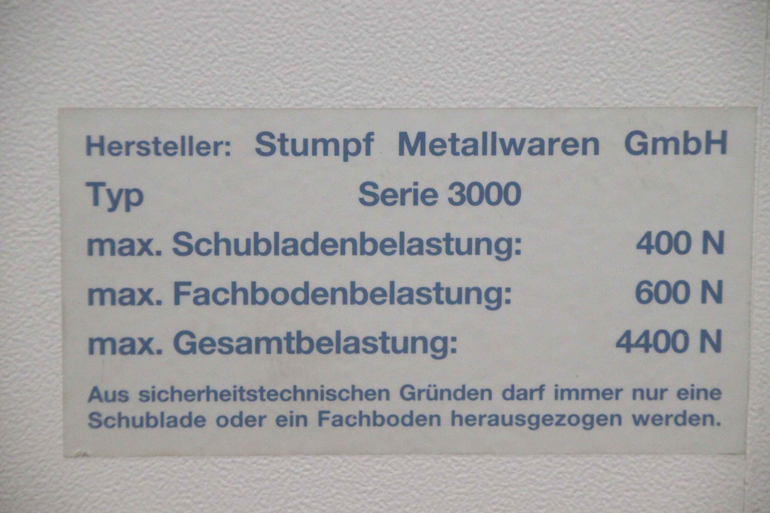 Schubladenschrank von Stumpf - 500/500/H1000 mm – Bild 5