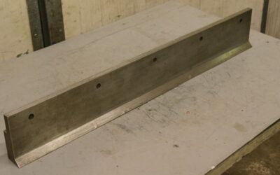 Abkantwerkzeug Schwenkbiegemaschine von Stahl - Geißfuß-Schiene 800 mm