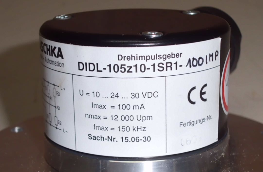 Drehgeber von Klaschka - DIDL-105z10-1SR1-100IMP – Bild 4