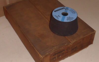 Schleifscheibe von Rhodius - Ø 110 x 55 x 22 mm