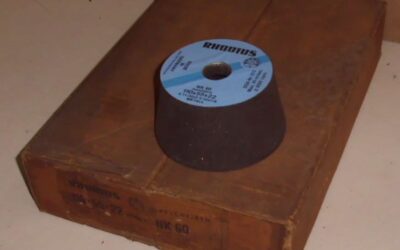 Alternative view of Schleifscheibe von Rhodius - Ø 110 x 55 x 22 mm