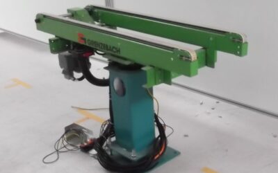 Alternative view of Förderband mit Dreheinheit von Grenzebach - ZFT