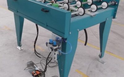 Alternative view of Rollenbahn angetrieben von Grenzebach - mit Zentriereinheit