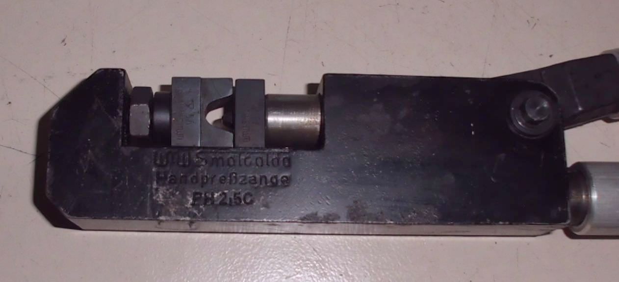 Presszange mechanisch von WMW - PH 2,5C – Bild 5