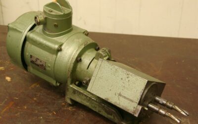 Pinolen Bearbeitungseinheit 1,1 kW von Perske - Bohrabstand 15 - 65 mm