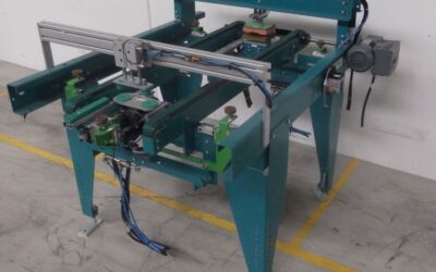 Förderband von Grenzebach - mit Zentriereinheit