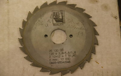 Alternative view of Vorritz Kreissägeblätter 120 x 2,8-3,6 von AKE - zweiteilig, vertsellbar