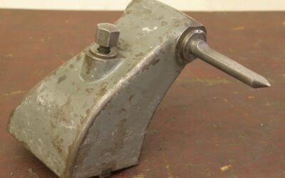 Reitstock von Stahl - Spitzenhöhe 145 mm