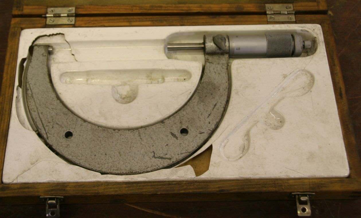 Bügelmeßschraube von Stahl - 100-125 mm