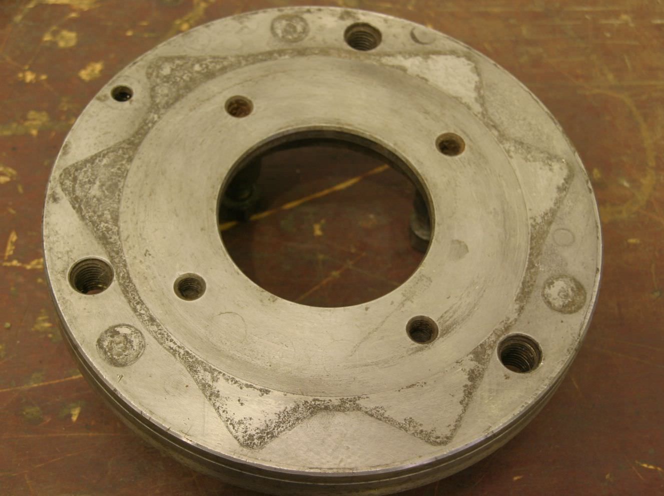 Futterflansch 2 Stück von Stahl - Ø 235 mm – Bild 3