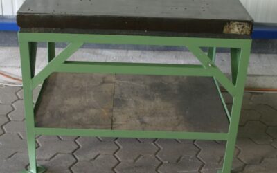 Alternative view of Aufspannplatte von Stahl - Abmessungen 1010/710/H840 mm