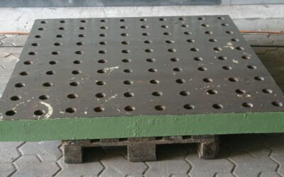 Alternative view of Aufspannplatte von Guss - Abmessungen 1500/1500/H125 mm