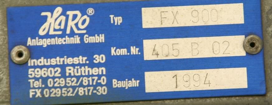 Rollenbahn angetrieben 600 x 1850 mm von HARO - FX900 – Bild 4