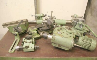 Universal-Fräskopf und Stoßkopf von Stankoimport - mit Zubehör