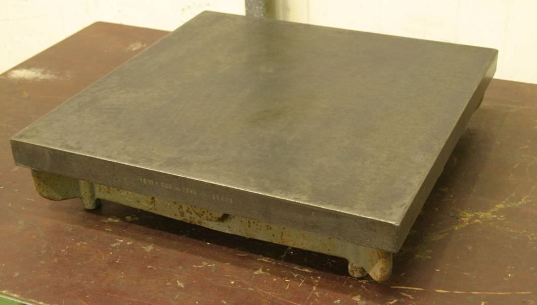 Aufspannplatte von Guss - 500/500/H125 mm