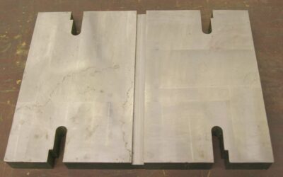 Alternative view of Aufspannplatte mit Nut von Stahl - 400/300/H36 mm