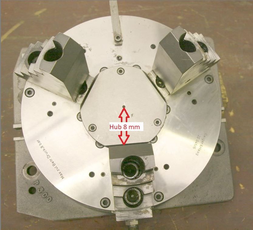 Kraftspannfutter pneumatisch 300 mm von Geiger und Haag - 20 045/5 – Bild 9