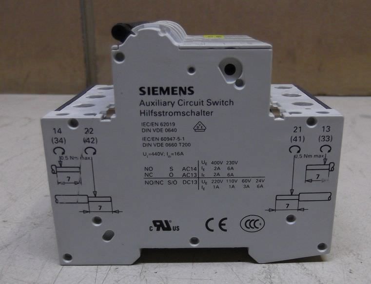 Hilfsstromschalter von Siemens - 5SY6106-7 – Bild 8