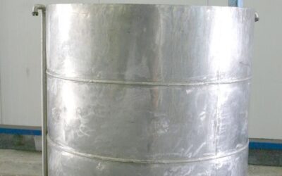 Alternative view of Rührtank von Edelstahl - 1,3 m³