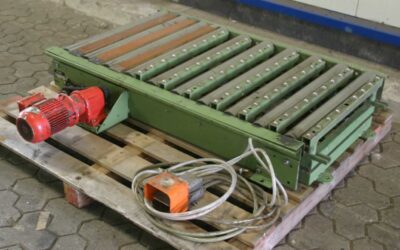 Rollenbahn angetrieben von Venjakob - mit Wendestation