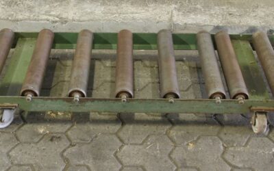 Alternative view of Rollenbahn 1,5 m auf Räder von unbekannt - Rollenbreite 500 mm