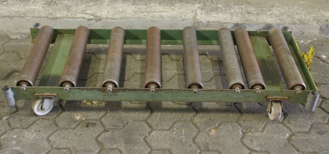 Rollenbahn 1,5 m auf Räder von unbekannt - Rollenbreite 500 mm – Bild 2