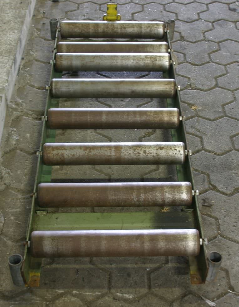 Rollenbahn 1,5 m auf Räder von unbekannt - Rollenbreite 500 mm – Bild 4