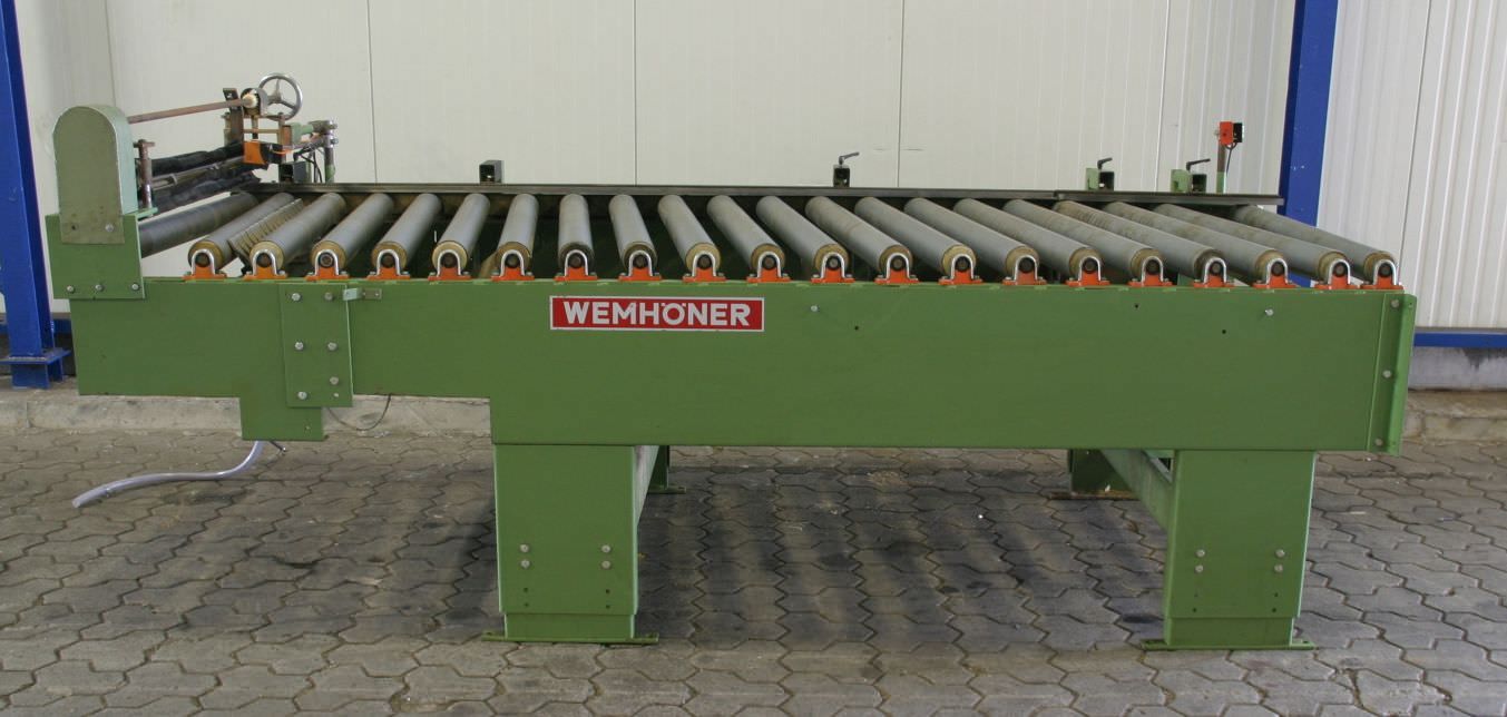 Rollenbahn angetrieben von Wemhöner - Typ 1100 x 3200 mm – Bild 2