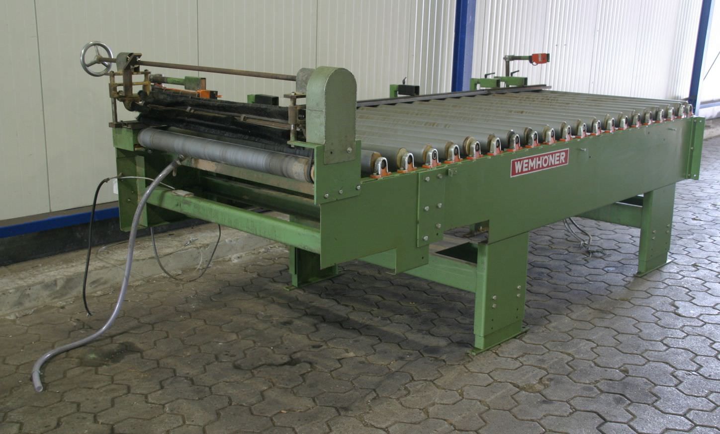 Rollenbahn angetrieben von Wemhöner - Typ 1100 x 3200 mm – Bild 3