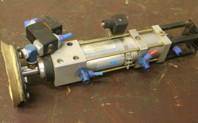 Pneumatikzylinder mit Vakuumsaugnapf von Specken & Drumag - ZLS-A 50/50/23 D