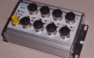 Alternative view of Eingangsmodul von Festo - CP-E16-M12X2-5POL