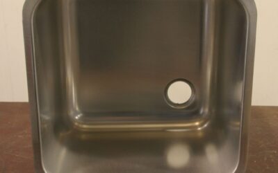 Alternative view of Handwaschbecken von Edelstahl - Typ 400/400/H300 mm