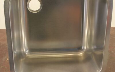 Alternative view of Handwaschbecken von Edelstahl - Typ 400/400/H250 mm