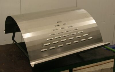 Alternative view of Edelstahl VA Schornsteinabdeckung von Edelstahl - 755/1065/H400 mm