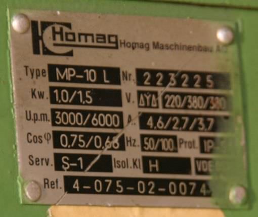 Fügefräsaggregat von Homag - mit 2 Perske Motor – Bild 7