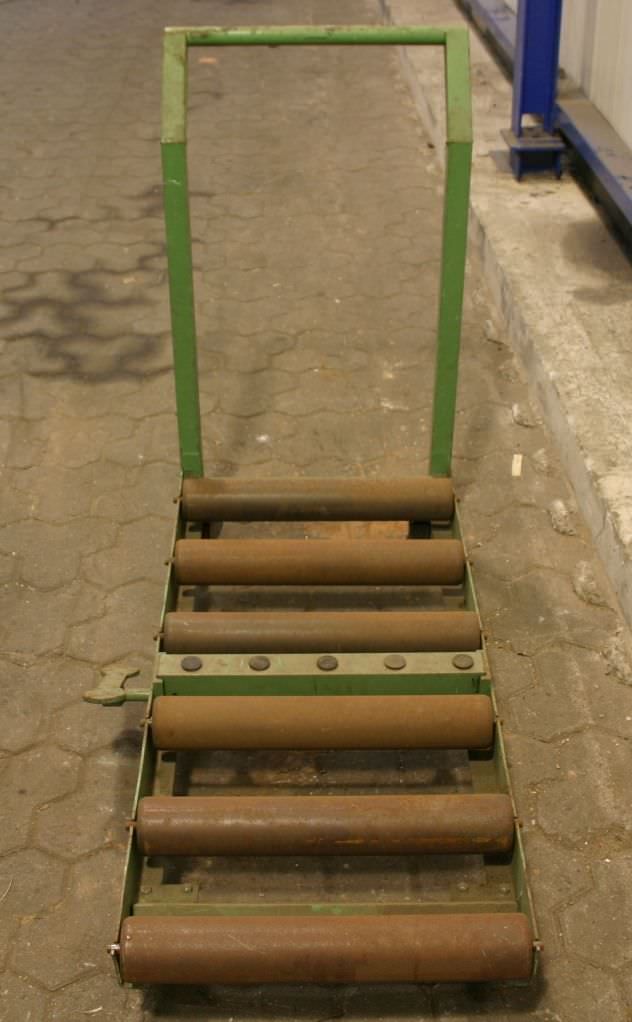 Rollenbahn 1,08 m auf Räder von unbekannt - Rollenbreite 500 mm – Bild 4