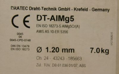 Alternative view of Schweißdraht 1,2 mm netto Gewicht 7 kg von DRA TEC - DT-AlMg5 (1,2)
