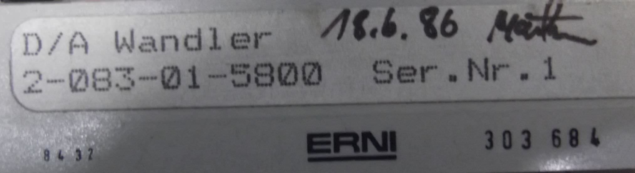 F/U-Wandler von Homag - 2-083-01-5800 – Bild 5