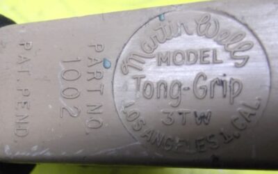 Alternative view of Elektrodenzange mit Luftanschluß von Martin Wells - Tong-Grip 3TW Fugenhobler