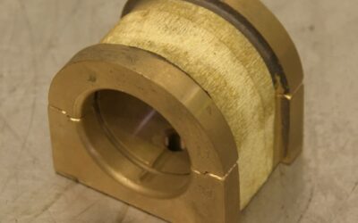 Mittellager Rotguss von NEMA - Durchmesser 55 mm
