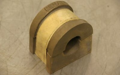 Mittellager Rotguss Rohling von NEMA - Durchmesser 45 mm