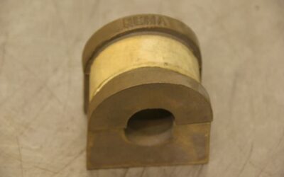 Alternative view of Mittellager Rotguss Rohling von NEMA - Durchmesser 45 mm