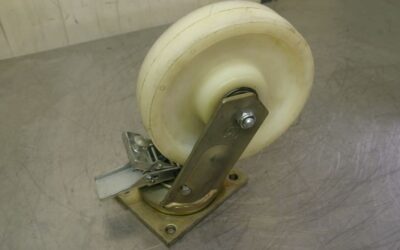 Schwerlastrolle lenkbar von Wicke - Rad-Durchmesser 250 x 60 mm