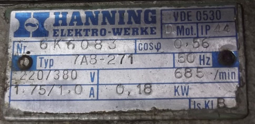regelbarer Getriebemotor 0,18 kW 82-490 U/min von Lenze - 11.512.03.00.0 – Bild 7