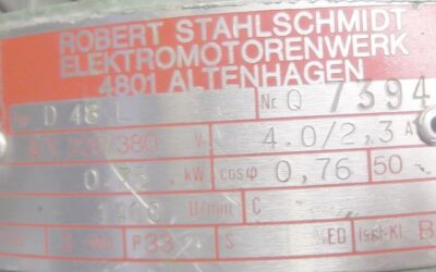 regelbarer Getriebemotor 0,75 kW 21-118 U/min von Lenze - 155-ZNA0-80-4 – Bild 7