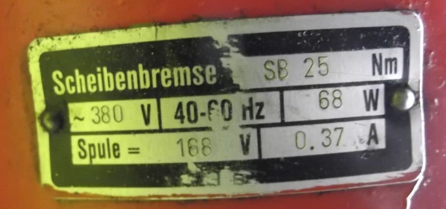 Getriebemotor 0,5/0,9 kW 21/63 U/min von Stephan Werke - ZOD100L18-4/12SB25 – Bild 4